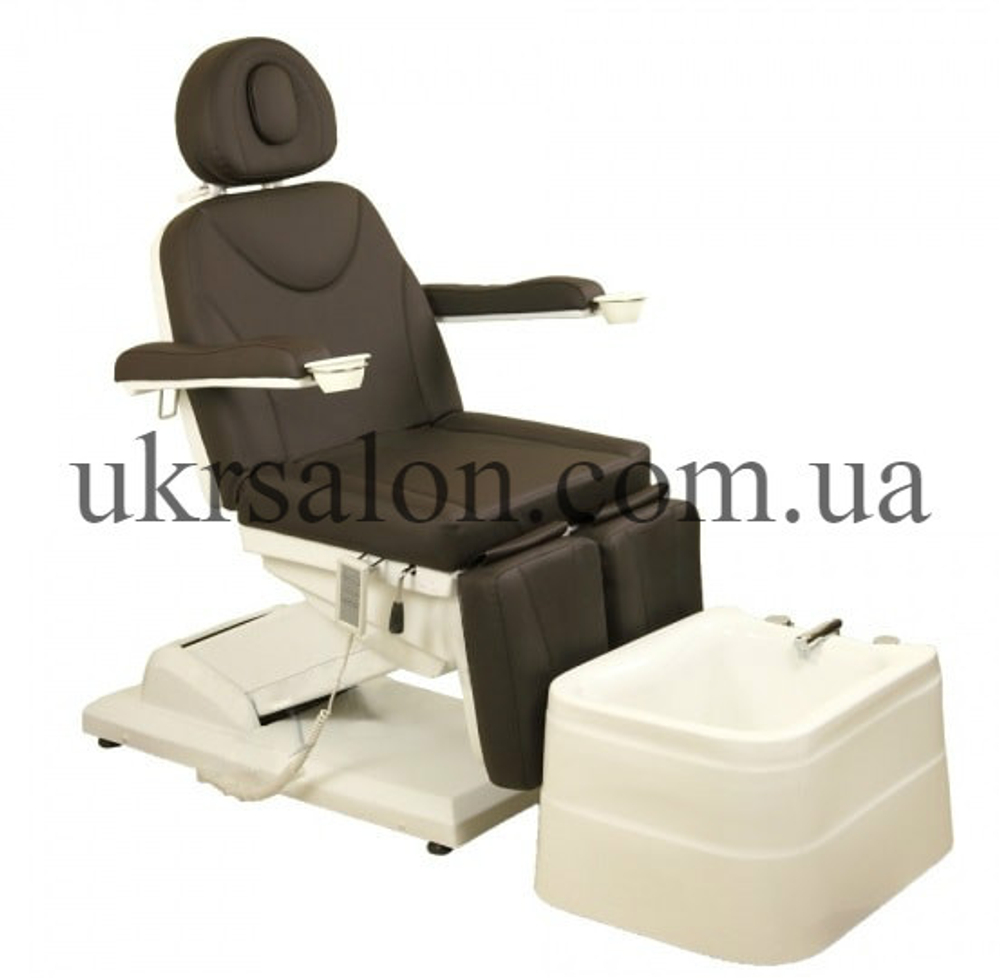 Педикюрно-косметологическое кресло с 3-мя электролифтами ZD-848-3A