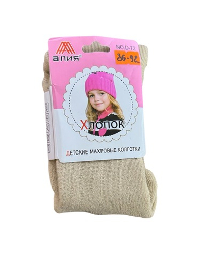 Колготки, "Color", котон на махрі ТМ "Фенна"