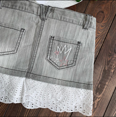 Спідниця, котон, мереживо ТМ "Boboli" (104 см)