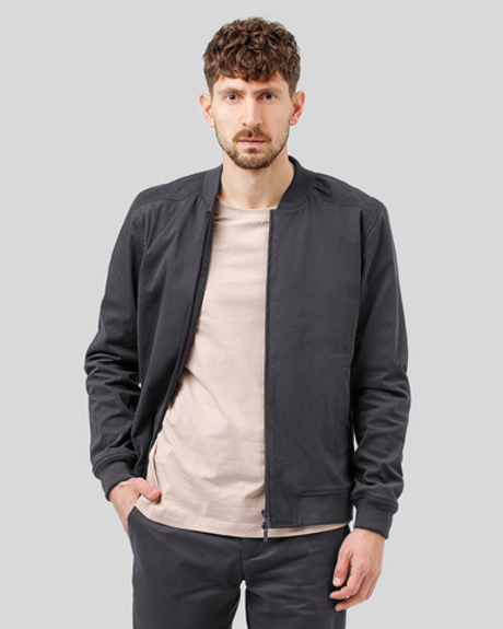 Бомбер чоловічий Casual антрацит (арт. 6862300102)