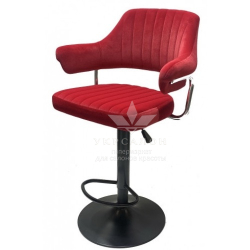 Стілець для візажу Jef velor black