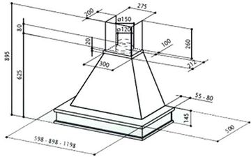 Витяжка FABER RANCH 90 WHITE SC