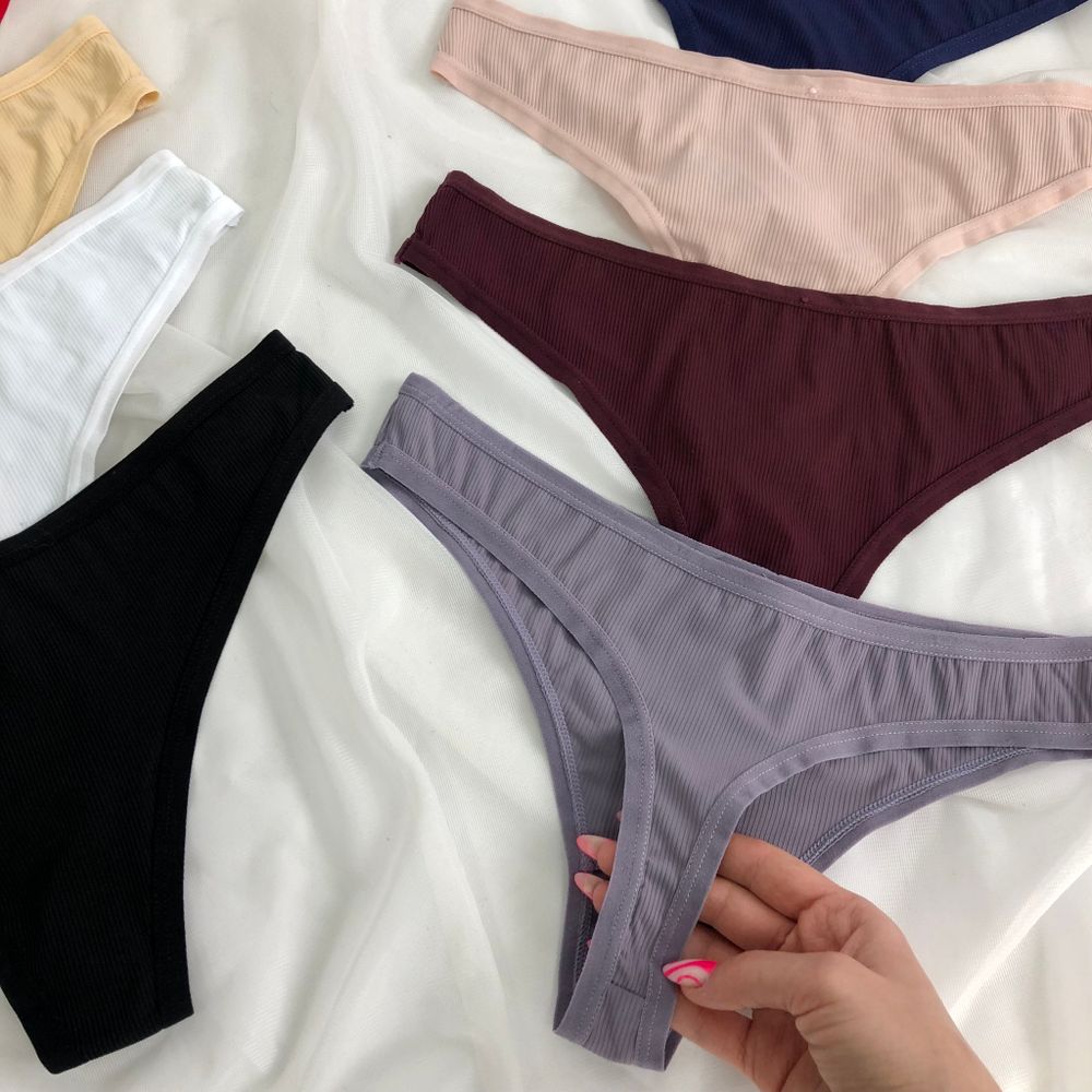 Стрінги класичні в рубчик