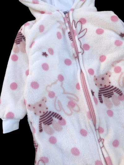 Комбінезон з капюшоном "Ведмедики", велсофт, бавовна ТМ "P4"