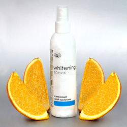 Освіжаючий тонік для обличчя з АНА-кислотами Гельтек