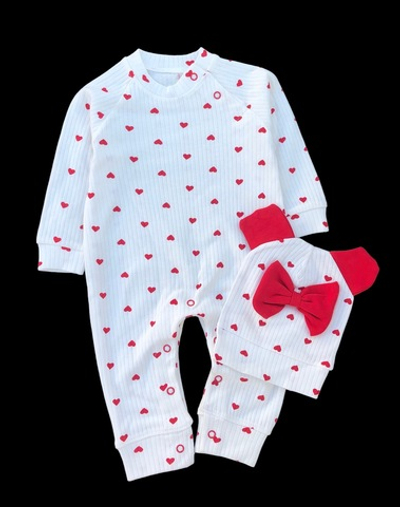 Чоловічок із шапочкою, "Серденько" мустанг (бавовна-рубчик) ТМ "Murat Baby"