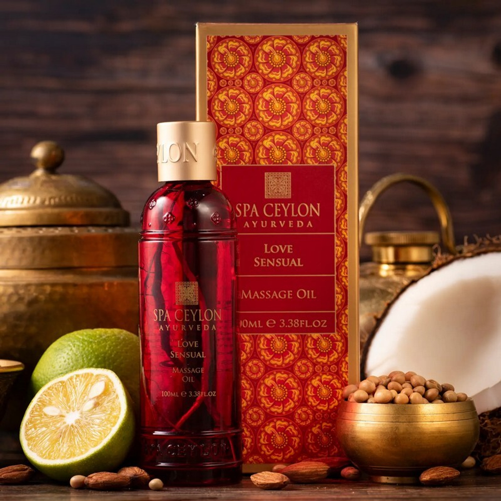 Масло для масажу Чуттєве кохання 100 мл, SPA Ceylon