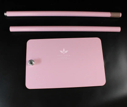 Безтіньова Led лампа для бьюті майстра Smart Moon Light HD-M8X, 60 Вт, рожева