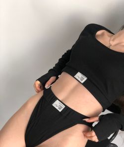 Комплект топ+трусики