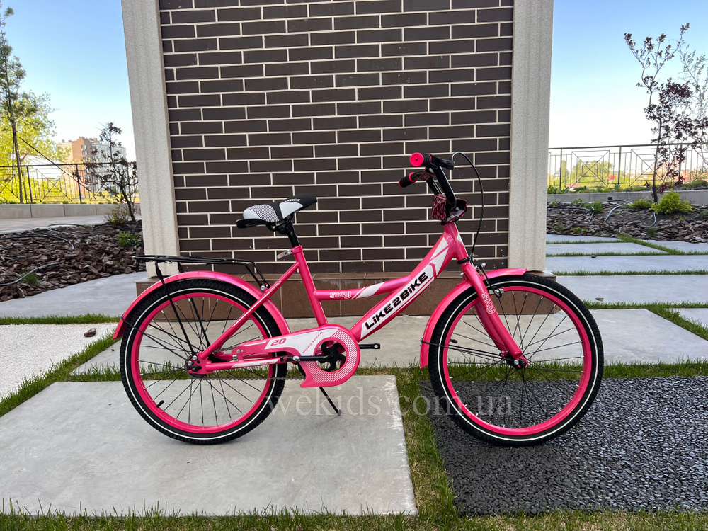 Детский велосипед Like2bike Sky 16 дюймов с багажником