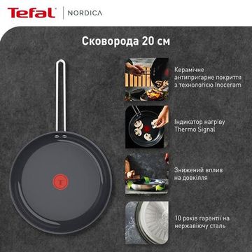 Сковорода Tefal Nordica 20 см (H8710255)