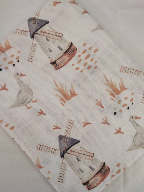 Пеленка муслиновая двухслойная