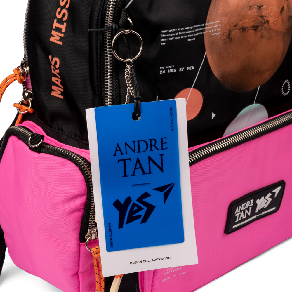 Рюкзак YES TS-93 YES by Andre Tan Space pink (арт. 559036)