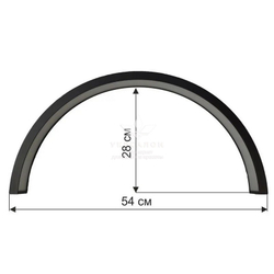 Настільна безтіньова лампа F-623, чорна