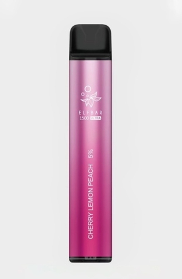 Elf Bar 1500Ultra - Cherry Lemon Peach (5% nic)