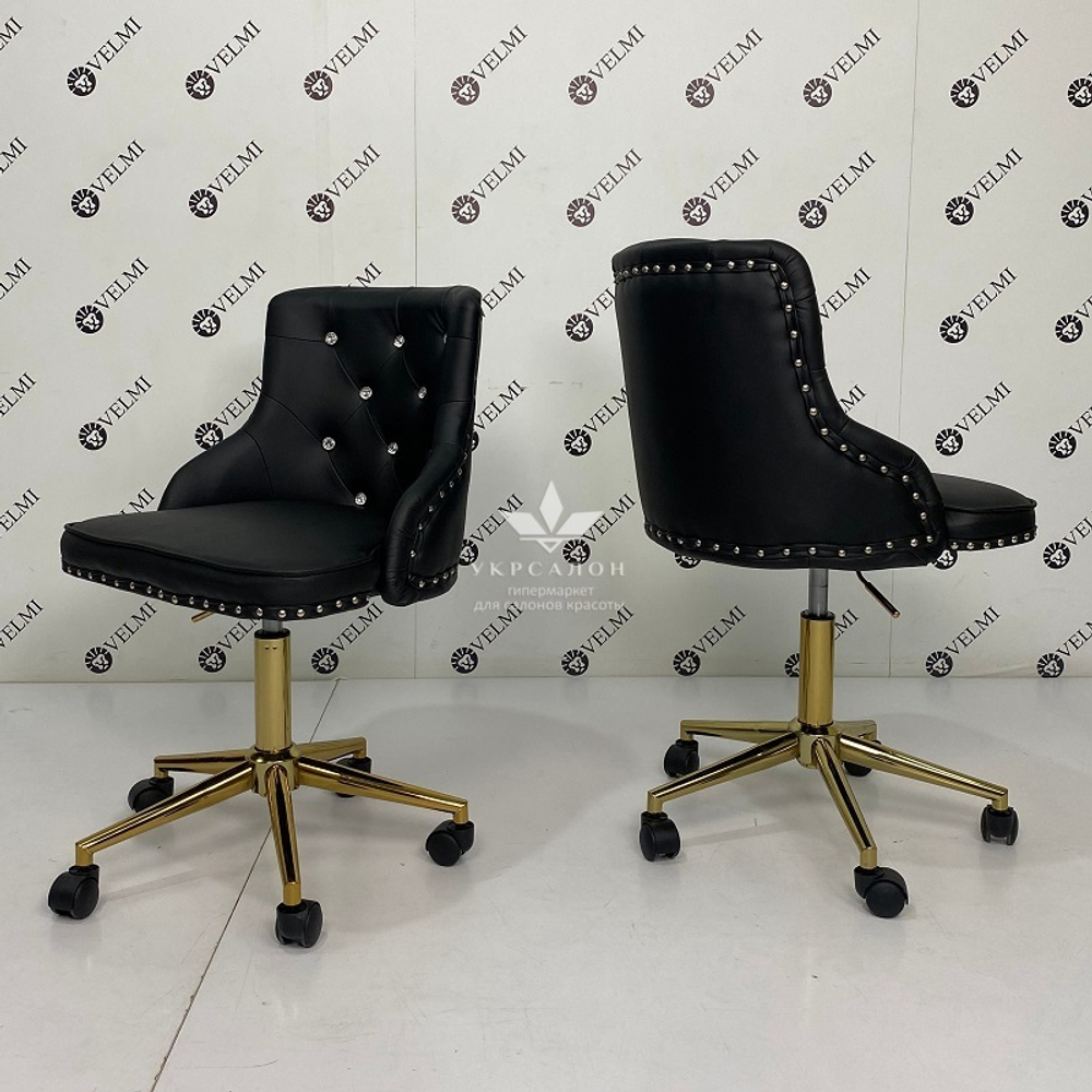 Стільчик майстра Ice Diamant gold black