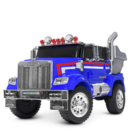Детский электромобиль тягач Freightliner Coronado Bambi 50W 2 мотора