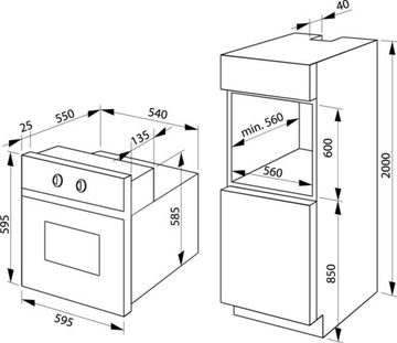 Духова шафа Hansa BOEW68465