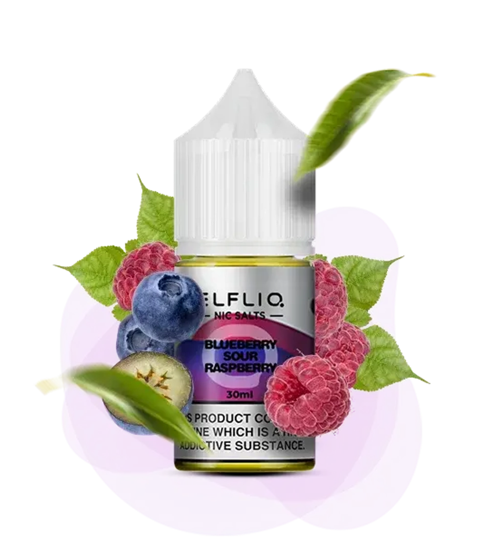 ELFLIQ - Blueberry Sour Raspberry (5% nic, 30ml)