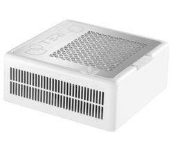 Настольная маникюрная вытяжка с HEPA фильтром Teri 800, цвет белый (сетка металлик)