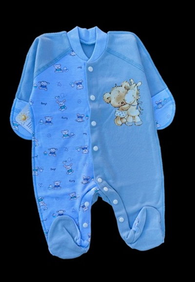 Чоловічок "Принт", інтерлок ТМ "Happy TOT" (50 см)