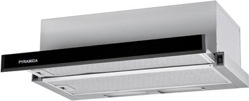 Витяжка PYRAMIDA TL FULL GLASS 60 INOX BLACK/N
