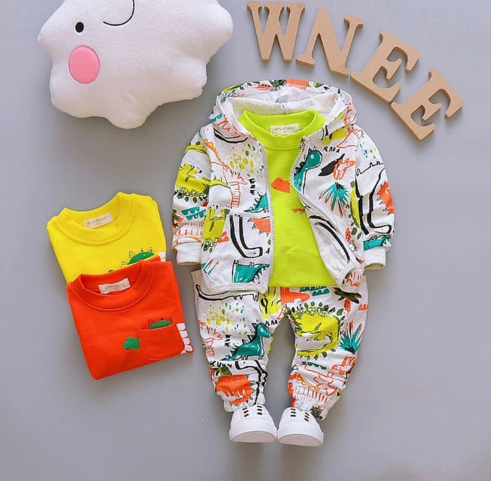Костюм 5в1: кофта, штани, реглани, двунитка, бавовна ТМ "Moda kids" (116-122 см)