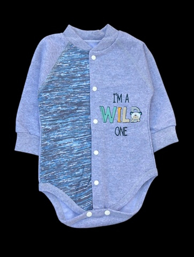 Боді з довгим рукавом, футер ТМ "Happy ТоТ" (68 см)