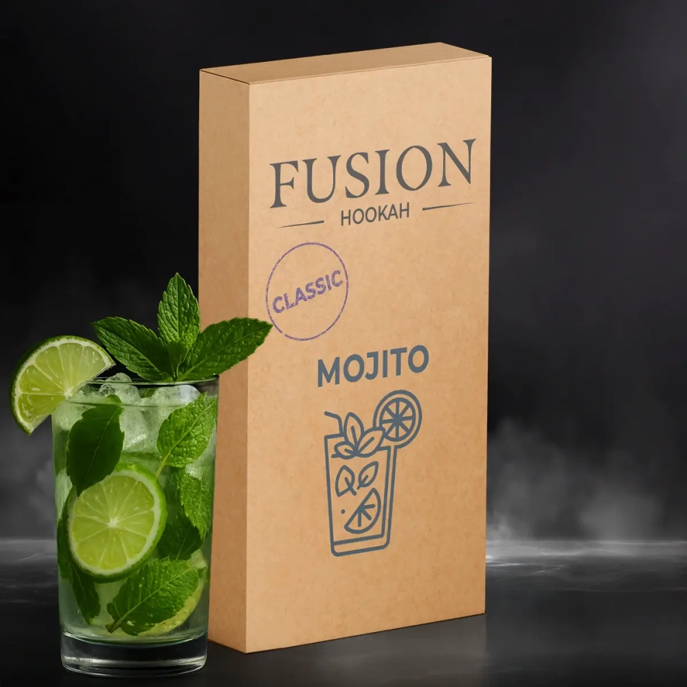 Табак для кальяна Fusion Classic Mojito (Фьюжин Классик Мохито) 100г