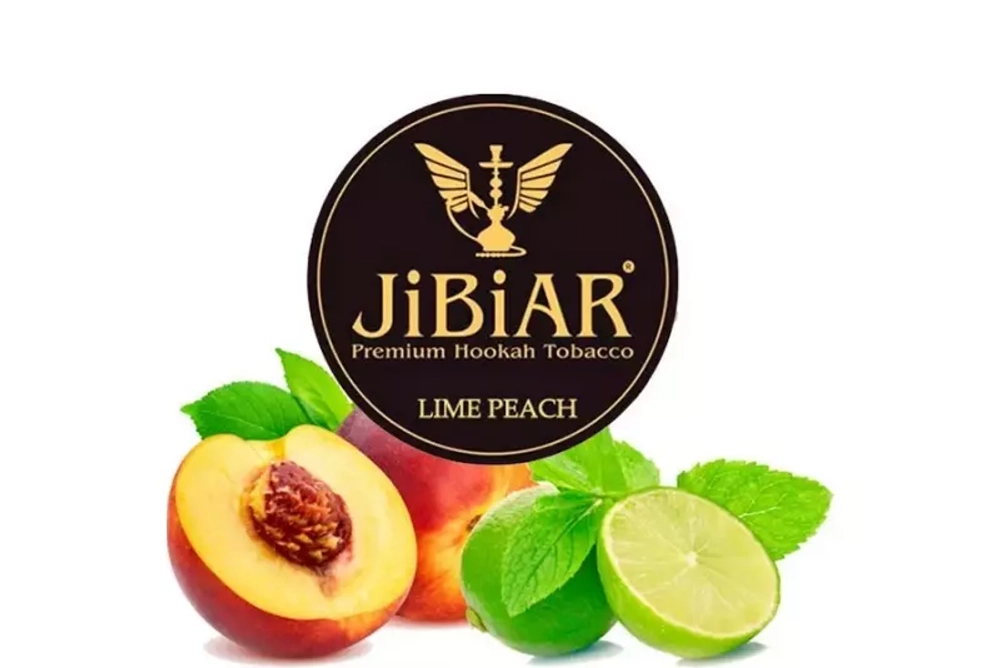 Табак Jibiar Lime Peach (Джибиар Лайм Персик) купить недорого, большой выбор, быстрая доставка