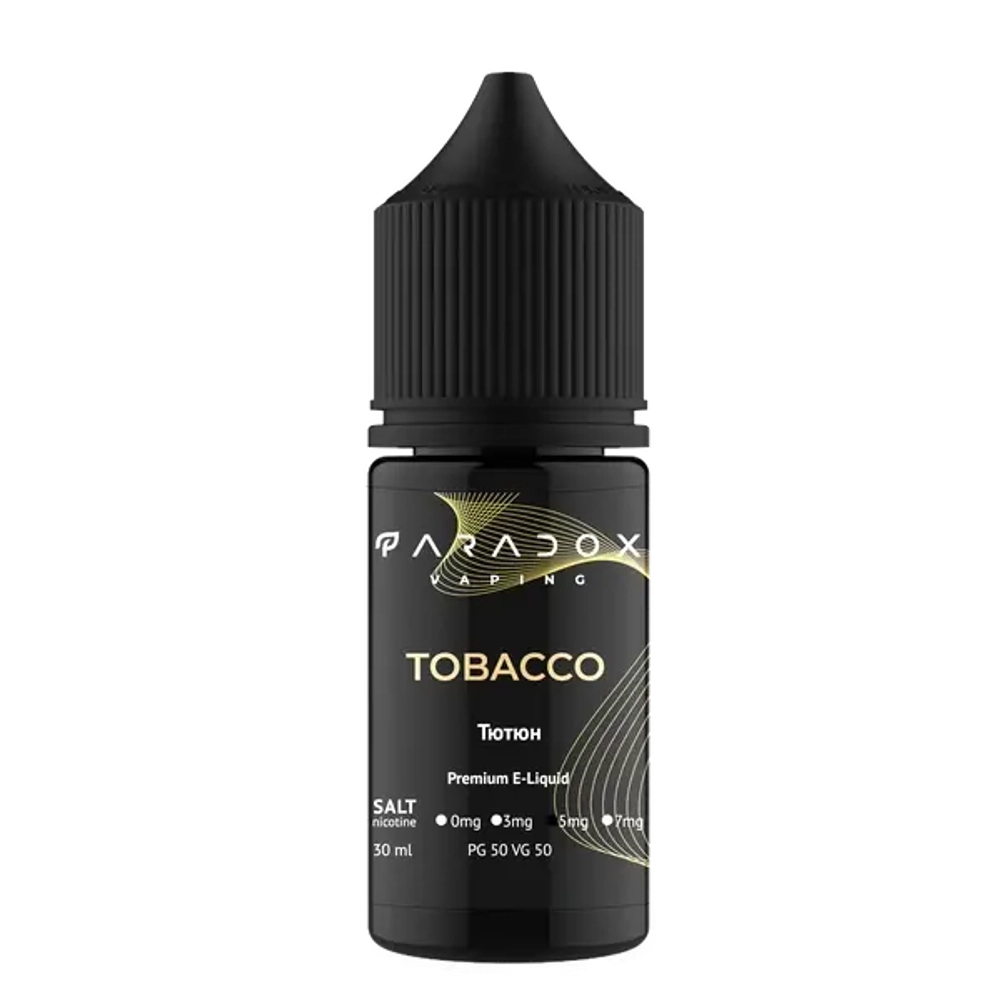 Солевая Жидкость Paradox Tobacco 30мl (Парадокс Табак) 30mg |50mg