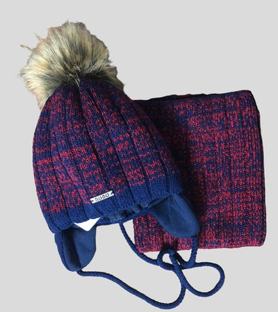 Шапочка із снудом "Emiro", акрил, вовна ТМ "Agbo" (р. 46-48)