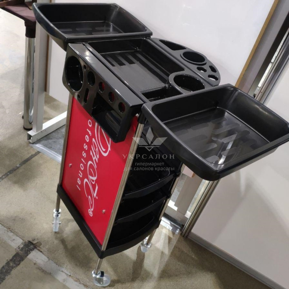 Парикмахерская тележка Denic Red