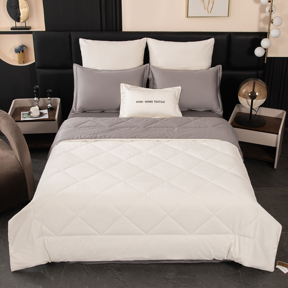 Комплект постельного белья Сатин Velvet Premium с Одеялом VP013