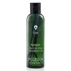 Масло лечебное для сухой кожи головы и волос Нишади 250 мл, SPA Ceylon