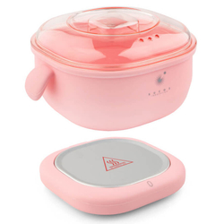 Профессиональный воскоплав для депиляции Bucos SL-400 Pink Silicone Edition