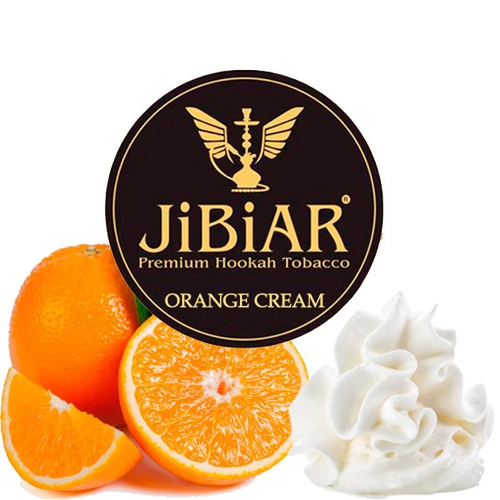 Табак Jibiar Orange Cream (Джибиар Апельсин Сливки) 100g (срок годности истек)