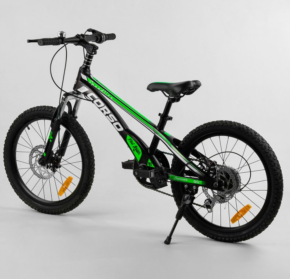 Детский спортивный велосипед 20 дюймов Corso Speedline магниевый