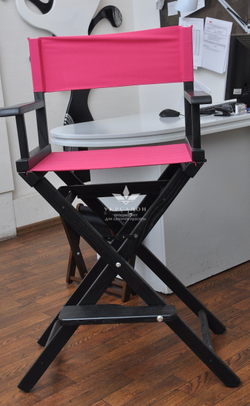 Складаний стілець для візажу Apolo 6 black