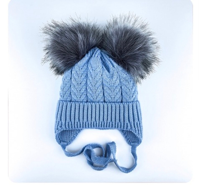 Шапочка "Зима", вовна, фліс ТМ "Talvi" (р. 50-52)