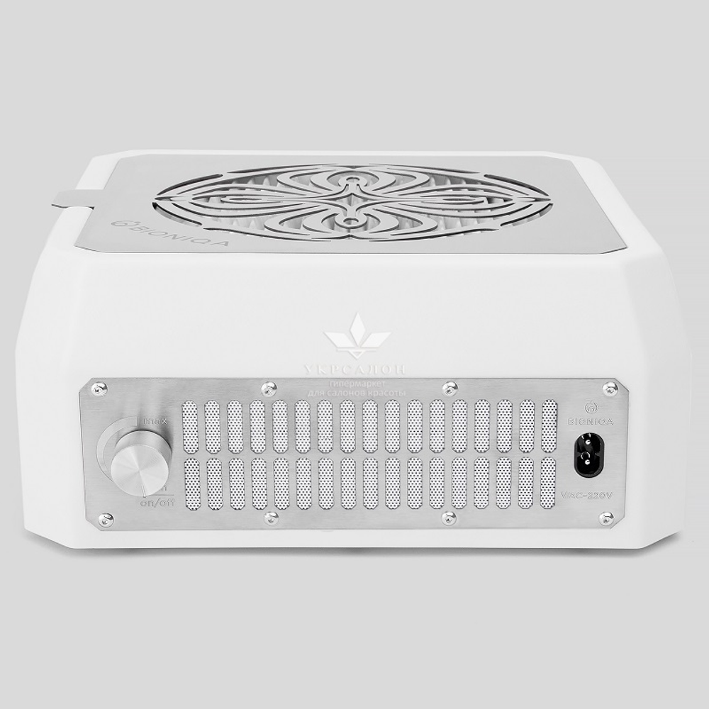 Настольная вытяжка для маникюра с HEPA фильтром Bioniqa Tabletop H V2 White