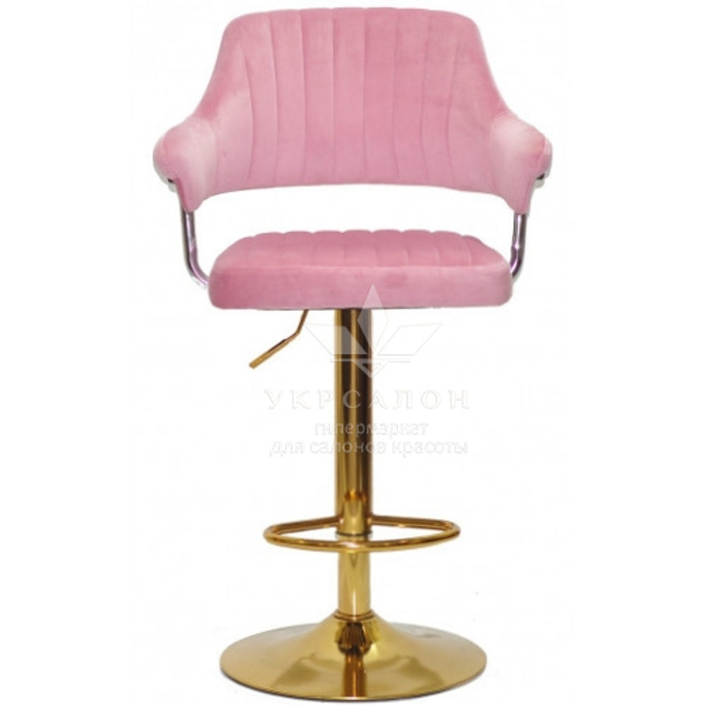 Стільчик для візажу Jef velor Gold