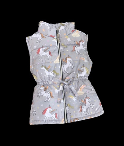 Жилетка "Єдиноріжки", плащівка, синтепон ТМ "Boni"