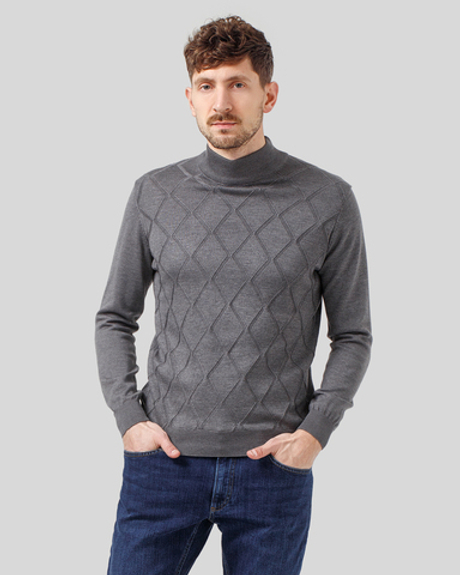 Джемпер чоловічий сірий (арт. 7662300305)