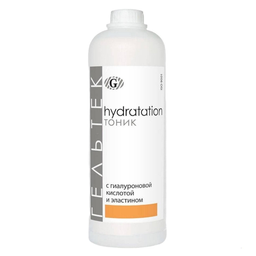 Тонік для обличчя з гіалуроновою кислотою і еластином серии Hydratation, Гельтек
