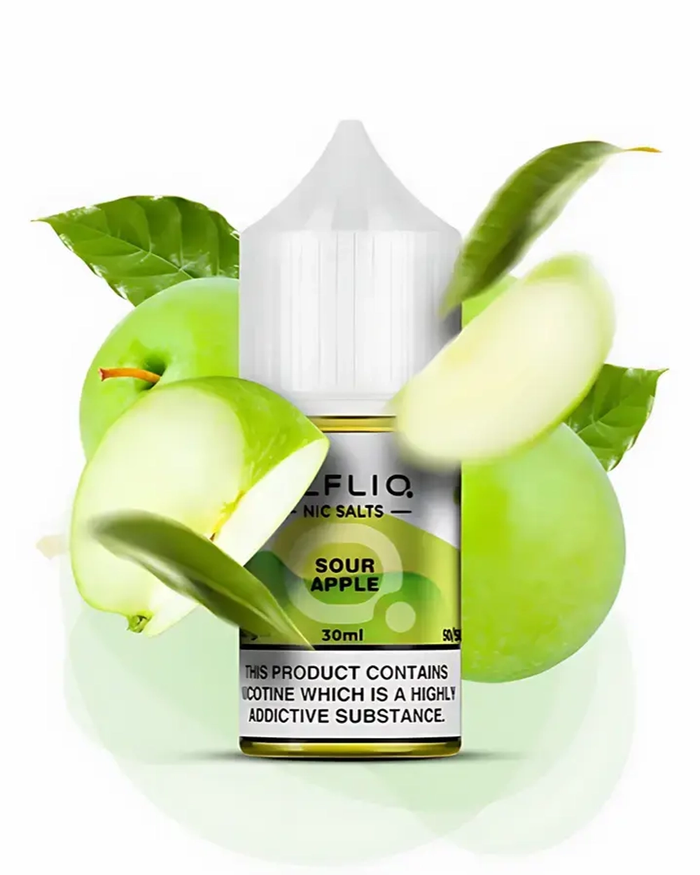 Жидкость ELFLIQ Sour Apple (Ельфлик Кислое Яблоко) 30 мл/5%