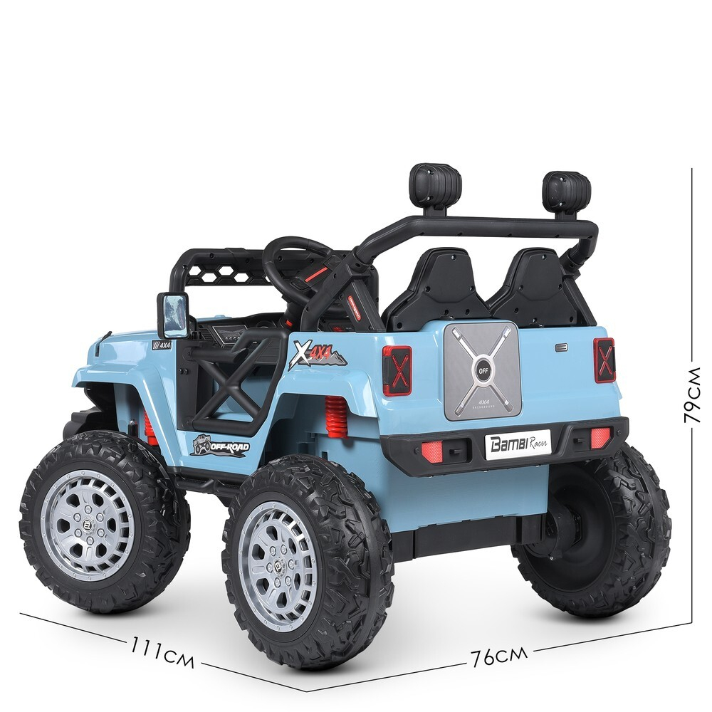 Дитячий електромобіль Jeep M 4960EBLR(24V)