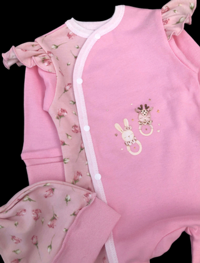 Чоловічок із шапочкою "Принт", інтерлок ТМ"Happy ТОТ"