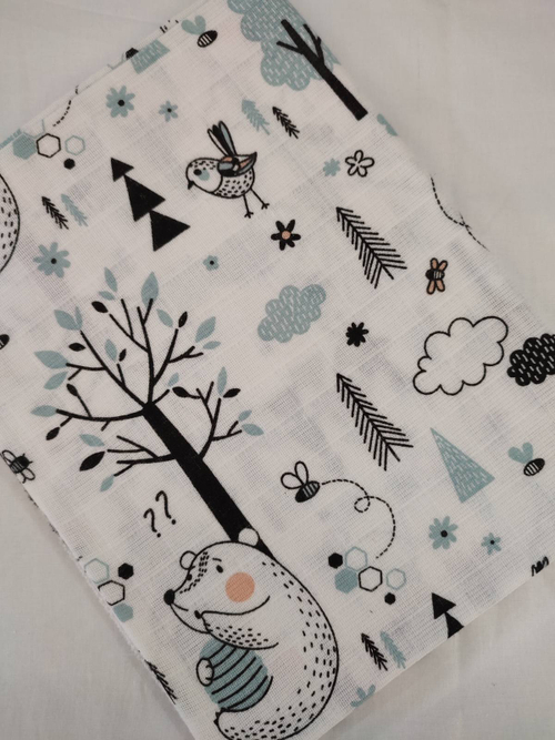 Пеленка муслиновая двухслойная