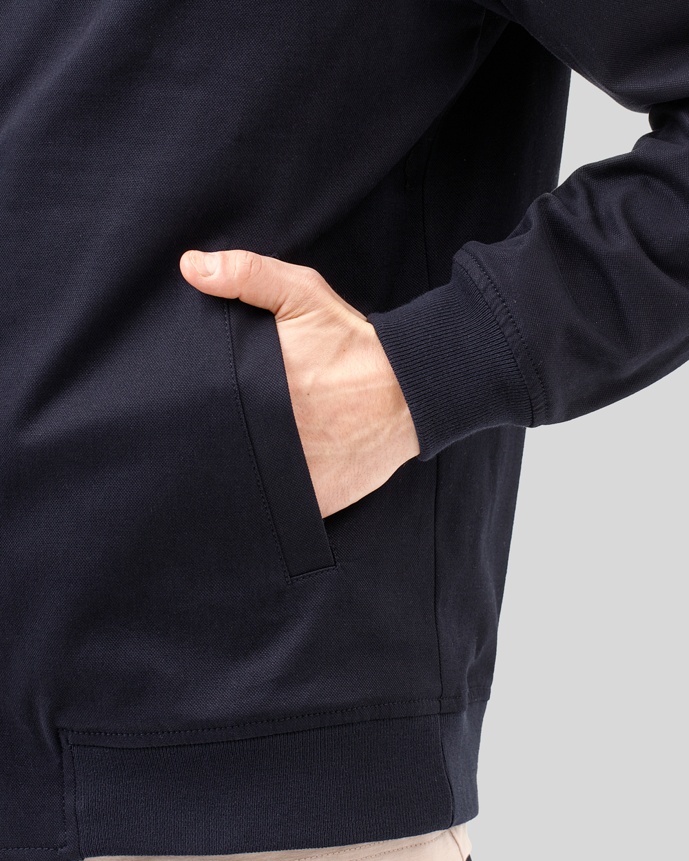 Бомбер чоловічий Casual темно-синій (арт. 6862300104)